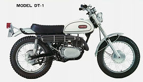 ヤマハ　250　DT1 木製パネルポスター時計付き　希少　レトロ　当時物！ 250 Specs | Yamaha Enduro